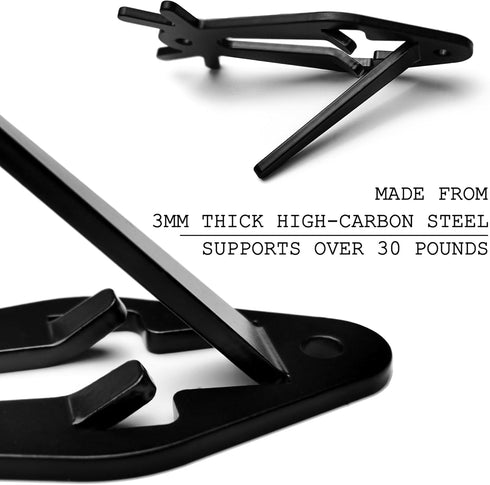 European Mount Skull Hanger, VMSIXVM Deer Skull Wall Mount Hanger for Hanging Deer Head, Pronghorn and Other Smaller Skulls, Deer Skull Hangers Eu...