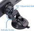 12'' Rear View Mirror Universal Rearview Mirror Interior Anti-glare Frameless Panoramic Wide Angle HD RearView Mirror with Suction Cup for Car Tru...