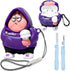 Cute AirPods Case for Airpod 2nd/1st, Fun Kawaii Fashion Cartoon 3D Cool Silicone Case for AirPods 1&2nd Generation with Cleaner kit&Keychain and ...