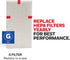 Honeywell HEPA Air Purifier Filter G, 1-Pack – for HPA030/HPA080 & HPA180 Series – Airborne Allergen Air Filter Targets Wildfire/Smoke, Pollen, Pe...