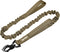 Bungee Dog Leash Tactical Dog Training Leash with 2 Control Handle Quick Release Nylon Leads Rope(Tan)...