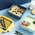 Bento Box Adult Lunch Container with Utensils, 37 OZ/1100 ML Lunch Box 2 Compartment Food Container for Men Women, Portable Salad Container with S...