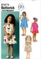 BUTTERICK PATTERNS B5876 Toddlers' Children's Dress Sewing Templates, Size CCE...