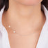 BriLove Gifts for Mom Women 925 Sterling Silver Delicate Tiny Sideways Double Forever Love Heart Choker Necklace for Mothers Day/Valentines Day/Bi...