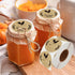 500pcs Farm Chicken Egg Labels Chicken Canning Sticker 2 inch Round Natural Brown Kraft Washed Egg Carton Labels for Kitchen Mason Jar, Farmer, Cr...