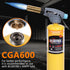 BLUEFIRE Handy Cyclone Torch Head Portable Brass Gas Torch Trigger Start Self-Ignition Nozzle Torch Fuel by MAPP MAP PRO Propane Gas Cylinder for ...