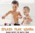 Mold Free Bath Toys for Babies and Toddlers, Car No Hole Bath Toys, Bath Toys no Mold for Tub, Beach, Pool, BPA-Free, Safe, Fun Infant Baby Bath T...