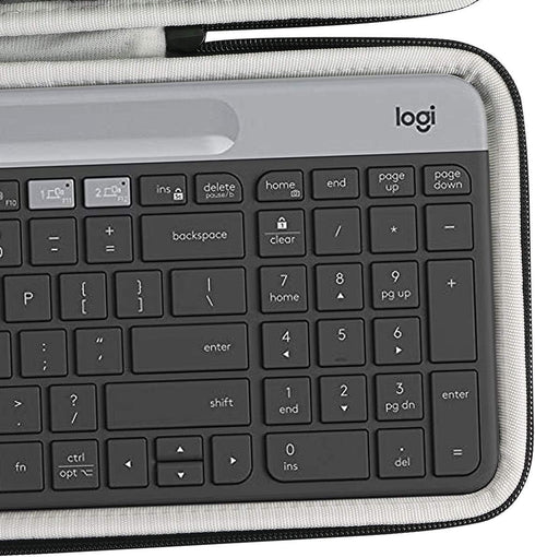 khanka Hard Travel Case Replacement for Logitech K580 Slim Multi-Device Wireless Keyboard...