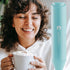 Powerful Milk Frother Handheld Foam Maker, Mini Whisk Drink Mixer for Coffee, Cappuccino, Latte, Matcha, Hot Chocolate, With Stand, Aqua...