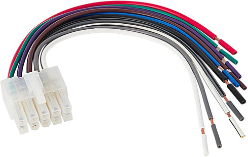 10 Pin Stereo Wiring Harness for Kicker Bass Station, Radio Wiring Harness Plug Compatible with Kicker PT10 11PT8 11PH12 11HS8 11PHD12 PT250......