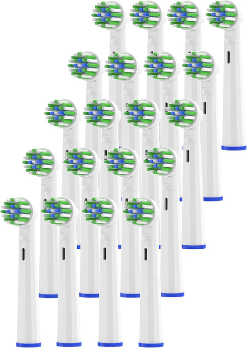 Replacement Toothbrush Heads Compatible with Oral-B Braun Pro 500/1000/1500/3000/3757/5000/7000/7500/8000, Professional Electric Brush Heads for O...