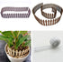 Woohome 35Inch Miniature Fairy Garden Fence, 4 PCS DIY Wood Picket Fence Mini Ornament for Dollhouse Home Garden Plant Pot DIY Diorama Project for...