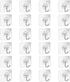 Adhesive Wall Hooks Bathroom Kitchen 24 Packs Heavy Duty 22lb(Max) Nail Free Sticky Hangers with Stainless Hooks Utility Towel Bath Ceiling Hook...
