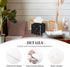 Leather Tissue Box Holder Spider Web Tissue Box Cover Square Waterproof Tissue Holder Organizer Modern Napkin Holder for Bedroom Dresser Night Sta...
