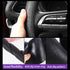Car Steering Wheel Cover, Anti-Slip Silicone Steering Wheel Protector, Universal Car Accessories Wheel Cover for Most of Cars (Black)...
