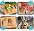Darth Vader I Find Your Lack Of Bacon Disturbing Engraved Bamboo Wood Cutting Board with Handle Charcuterie Cheese Star Wars Gift 8.5 x 11"...