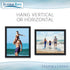 Icona Bay 8x10 Black Picture Frame Beautifully Detailed Molding, Contemporary Picture Frame Set, Wall Mount or Table Top, Inspirations Collection...