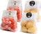 100 pcs Translucent Plastic Bags/Cellophane Bags with Thank You Stickers for Cookie,Cake,Chocolate,Candy,Snack Wrapping Good for Bakery Party...