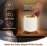 Night Light, Rechargeable Bedside Touch Lamp, Dimmable Night Light with Warm Light & Color Changing RGB,Touch Color-Changing Ring, Portable Night ...