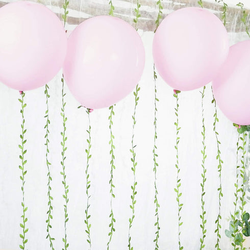 Naidiler 265 Ft Leaf Ribbon, Artificial Vines Leaves String Trim Ribbon Wild Jungle Botanical Greenery for Baby Shower Party Wedding Home Wreaths ...