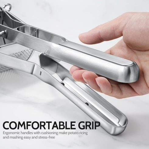 Potato Ricer, Sopito Stainless Steel Potato Masher for Commercial and Home Use...