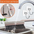 Hard Bristle Crevice Cleaning Brush Rotating Small Cleaning Brushes Set for Grout Toilet Scrub Shower Tile Skinny Gap Cleaning Tools for Household...