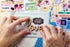FaCraft Scrapbooking Supplies Ephemera Die Cuts Stickers (95 pcs Love)...