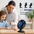 USB Fan, Small Desk Fan, 4 Inch Quiet Desktop Fan, USB Plug in, 3 Speeds, Personal Fan For Office,Home,Bedroom,Study,Powerful Airflow, 40°Tilting,...