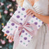 JarThenaAMCS Spring Lavender Floral Wrapping Paper - Not Roll - Purple Flower Gift Wrap Paper Folded Flat Assorted DIY Craft Art Paper for Wedding...