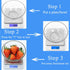 Food Scale, Kitchen Scale, Digital Scale 3000g/0.1g Pocket Jewelry Scale Grams and Ounce Scale for Cooking, Baking, Tare Function, PCS Function, L...