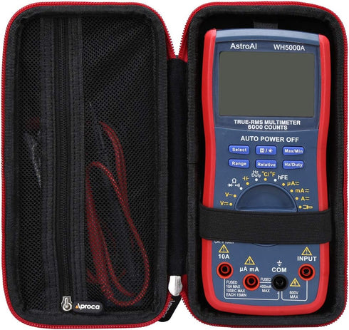 Aproca Hard Storage Travel Case for AstroAI Digital Multimeter TRMS 6000 Counts Volt Meter...