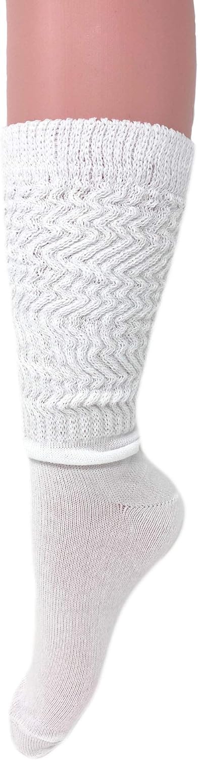 AWS/American Made Lightweight Slouch Socks 3 PAIRS Shoe Size 5-10...