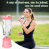 Portable Blender, Personal Size Blender for Shakes and Smoothies with 6 Blades, 20 Oz Mini Blender Cup with Travel Lid and USB Rechargeable for Of...