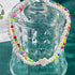 Colorful Beaded Anklet Pearl Heart Anklet Layered Ankle Fashion Beach Foot Jewelry for Women and Teen Girls...