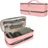 Double-Layer Portable Waterproof Travel Carrying Case for Shark Flexstyle Styler/Hair Dryer/Dyson Airwrap and Hair Styler Attachments, Bag Only (P...