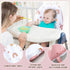 3 Pcs High Chair Cushion Compatible with Antilop IKEA High Chair, 2 Pcs Boho Rainbow Style High Chair Covers with an Inflatable High Chair Cushion...
