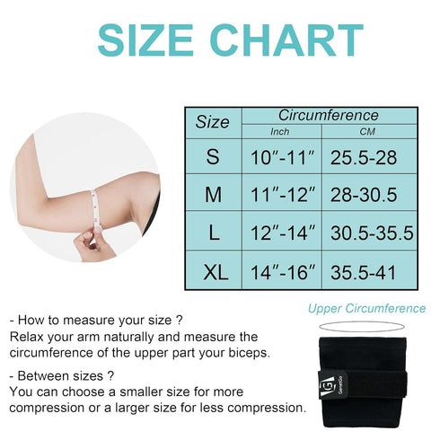 Bicep Tendonitis Brace Compression Sleeve Support,Upper Arm Brace Bicep Bands for Pain Relief,Muscle Strains and Inflammation,Bicep Compression Sl...