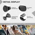 HAOLOTA Polarized Sunglasses for Women, Rhinestone Wrap Around Sunglasses with UV400 Protection...