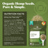 Navitas Organics Hemp Seeds – For Smoothies, Salads, Dips, Baked Goods & More – Essential Fatty Acids, Protein & Minerals – USDA Organic, Non GMO,...