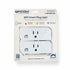 QPCOM Smart Plug for Home Automation, 15A Single Outlet. It Compatible with Alexa, Google Assistant, Controlled by QPCOM Smart App, Safe for Kids,...