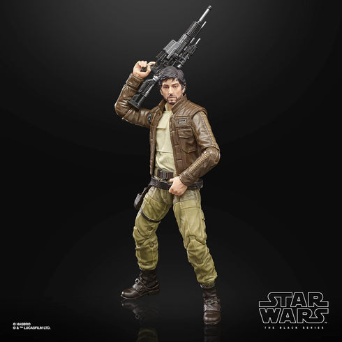 STAR WARS The Black Series Captain Cassian Andor 6-Inch-Scale Rogue One: A Story Collectible Figure, Toys for Kids Ages 4 and Up...