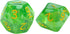 Gate Keeper Games and Dice: Inclusion Dice: Dice Goblin - 7pc Set, Transparent Green, Goblin Head Inclusion, 7 Resin Dice for Role Playing Games...