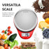 Food Scale, NUTRI FIT Kitchen Scales Digital Weight Grams and Ounces Large Stainless Steel Platform for Baking Cooking Weight Loss, High Accuracy ...