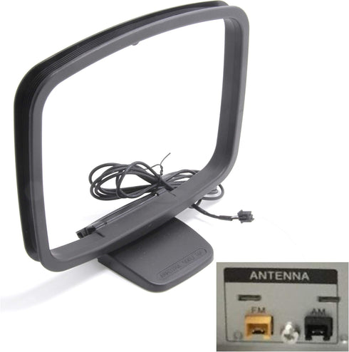 Ancable Replacement AM Antenna 2-Pin Mini Connector for Sony Compact Disc Receiver MHC-EC919iP HCD-EC919iP MHC-EC719iP HCD-EC719iP...