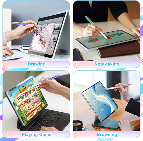 Stylus Pens for Touch Screens, 6 Pack High Sensitivity Capacitive Stylus for iPad iPhone Samsung Galaxy and Tablets, Extra 6 Replacement Tips...
