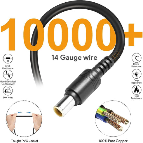 Anderson-to-8mm Extension Cable 10FT/3m 14AWG Wire 8mm DC Power Plug Adapter for Solar Panel RV Goal Zero Yeti Jackery, Compatible with Anderson P...