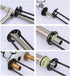 2Pcs Multifunctional Sink Wrench, Basin Wrench Faucet Wrench, Universal Under Sink Wrench Faucet Tool, Faucet Hose Spanner Sink Basin Wrench Four-...