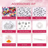 UOONY 7200pcs 48 Colors 4mm Glass Seed Beads for Jewelry Making Kit, Friendship Bracelet Beads, Glass Beads for Bracelets, Beads Set for Charm Nec...