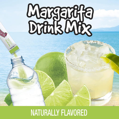 Margaritaville Singles to Go Water Drink Mix - Margarita Flavored, Non-Alcoholic Powder Sticks (12 Boxes with 6 Packets Each - 72 Total Servings),...