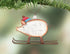 Sunset Vista Designs Pig On Skis Holiday Ornament 6x6...